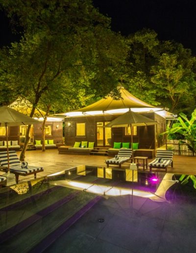 luxury tented villa in thailand